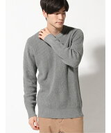 (M)シェーカークルーネックセーター